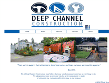 Tablet Screenshot of deepchannel1.com